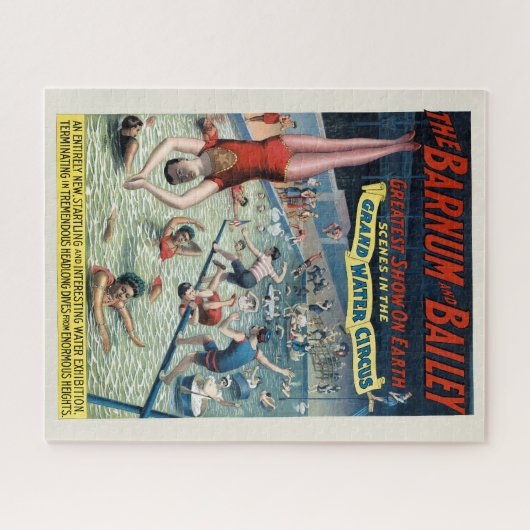 Vintages Barnum & Bailey Circus Poster Puzzle (Horizontal)