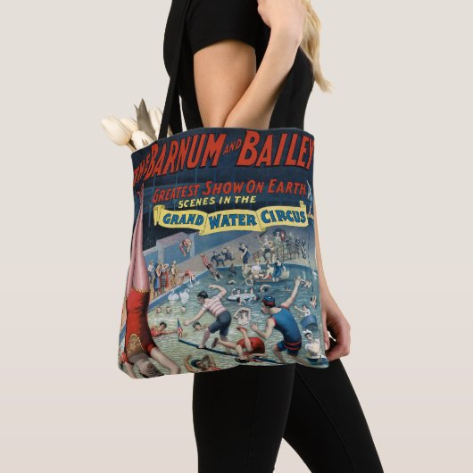 Vintages Barnum & Bailey Circus Poster Tasche (Von Nahem)