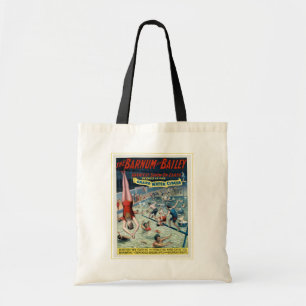 Vintages Barnum & Bailey Circus Poster Tragetasche