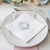 Vintages barockes Wappen | Chic Wedding Serviette