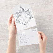 Vintages Barockmuseum Einladung