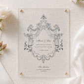 Vintages Barockmuseum Einladung