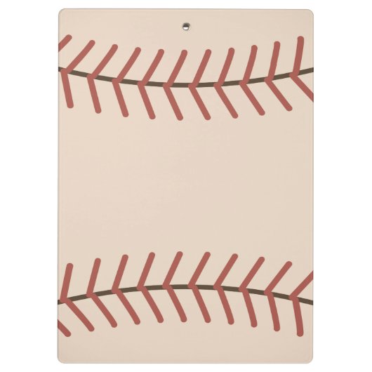 Vintages Baseball-Clipboard-Geschenk Klemmbrett (Rückseite)