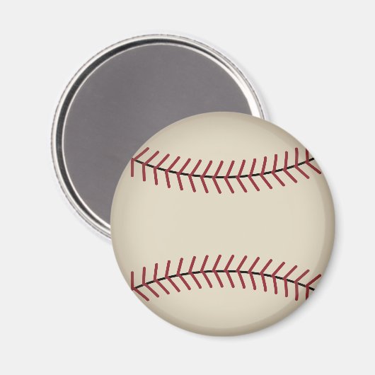 Vintages Baseball-Magnet-Geschenk Magnet (Vorderseite/Rückseite)