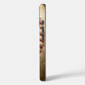 Vintages Baseball-Nah-up Case-Mate iPhone Hülle (Rückseite / Links)