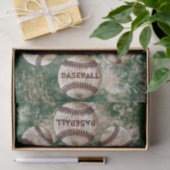 Vintages Baseball-Papiertaschentuch Seidenpapier (Geschenk)