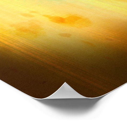 Vintages Baseball-Poster Poster (Ecke)