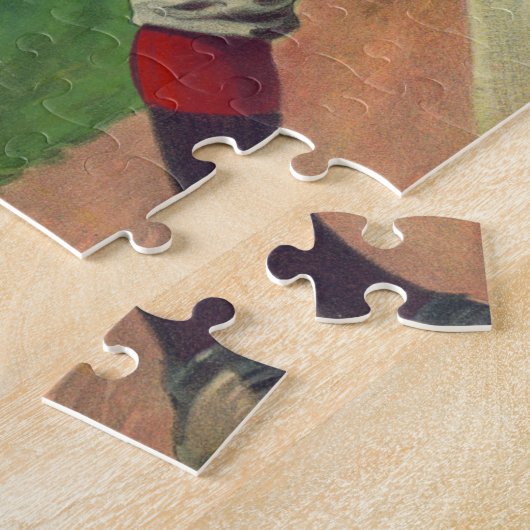 Vintages Baseball-Spiel (1909) Puzzle (Seite)