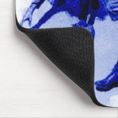 Vintages Baseball-Spielermousepad Mousepad (Ecke)