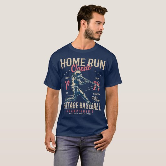 Vintages Baseball T-Shirt (Vorne ganz)