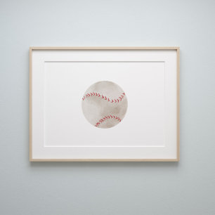 Vintages Baseballball-Poster Poster