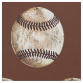 Vintages Baseballgewebe, IHRE FARBEN Stoff (Nahaufnahme)
