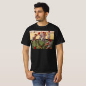 Vintages Baseballsportteam, Boys Roughhousing T-Shirt (Vorne ganz)