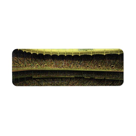 Vintages Baseballstadion (Vorne)