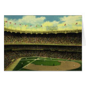 Vintages Baseballstadion (Vorderseite (Horizontal))