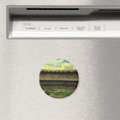Vintages Baseballstadion Magnet (In Situ (Geschirrspüler))