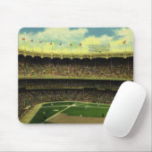 Vintages Baseballstadion Mousepad (Mit Mouse)