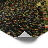 Vintages Baseballstadion Poster (Ecke)