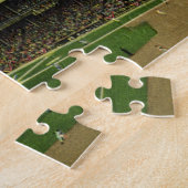 Vintages Baseballstadion Puzzle (Seite)