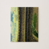 Vintages Baseballstadion Puzzle (Vertikal)