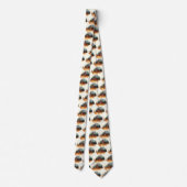 Vintages Basketballspiel, Basketballspieler Krawatte (Rückseite)