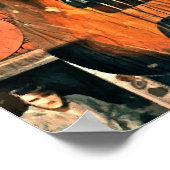 Vintages Bass Poster (Ecke)