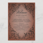 Vintages Bat bis zum Todestraffen Programm (Vorderseite)