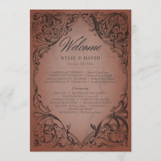 Vintages Bat bis zum Todestraffen Programm (Vorderseite)