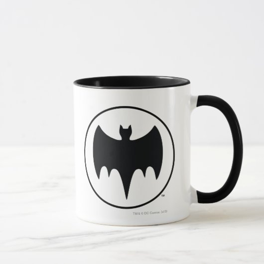 Vintages BAT-Symbol Tasse (Rechts)