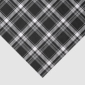 Vintages Bauernhaus, schwarz-weiß, kariert Seidenpapier (Detail)