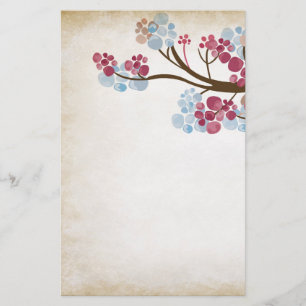Vintages Baum Briefpapier