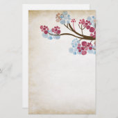 Vintages Baum Briefpapier (Vorne/Hinten)