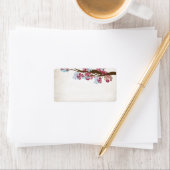 Vintages Baumlabel Adressaufkleber (Insitu)