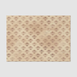 Vintages Baumuster Seidenpapier