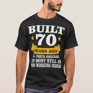 Vintages Bauwerk vor 70 Jahren Alle Teile Original T-Shirt
