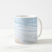 VINTAGES BEACH-FOTO KAFFEETASSE (VorderseiteRechts)