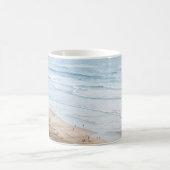VINTAGES BEACH-FOTO KAFFEETASSE (Mittel)