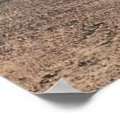 VINTAGES BEACH-FOTO POSTER (Ecke)