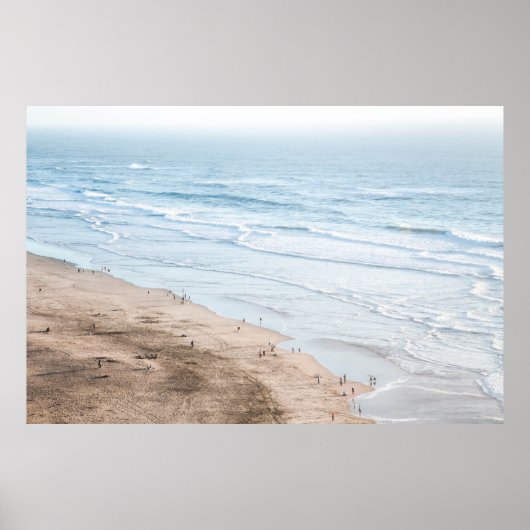 VINTAGES BEACH-FOTO POSTER (Vorne)