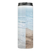 VINTAGES BEACH-FOTO THERMOSBECHER (Rückseite)