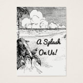 Vintages Beachthemenangebot - Ermäßigung bei einem (Vorderseite)