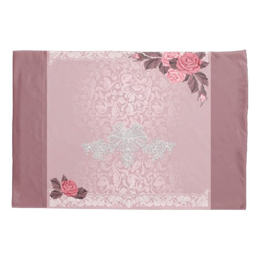 Vintages Bedding Design4u Kissenbezug (Rückseite-Links)