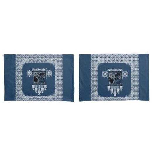 Vintages Bedding Design4u Kissenbezug (Vorderseite-Set)