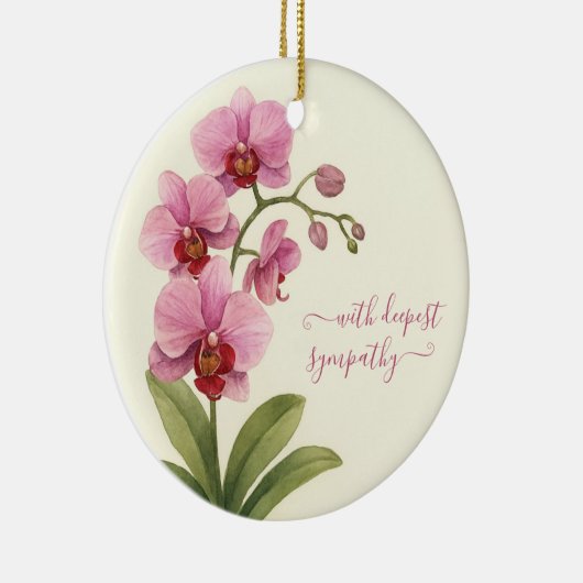 Vintages Beileid Keramik Ornament (Rechts)