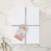 Vintages Beileid personalisiert Geschenkanhänger (Mit Garn)