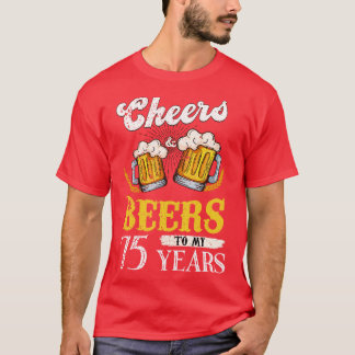 Vintages Beileid und Bier für meinen 75-jährigen G T-Shirt
