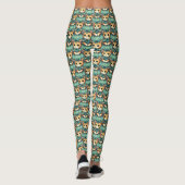Vintages bekleidetes Kitten Leggings (Rückseite)