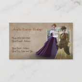 Vintages Bekleidungsgeschäft Thrift Shop Boutique Visitenkarte (Vorderseite)