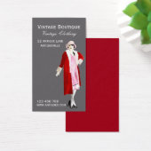 Vintages Bekleidungsgeschäft Vintage Mode (Schreibtisch)