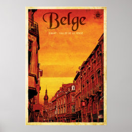 Vintages Belge Travel Poster